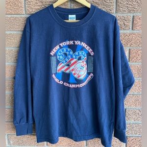 Vintage New York Yankees 26 Championships Longlseeve T-shirt